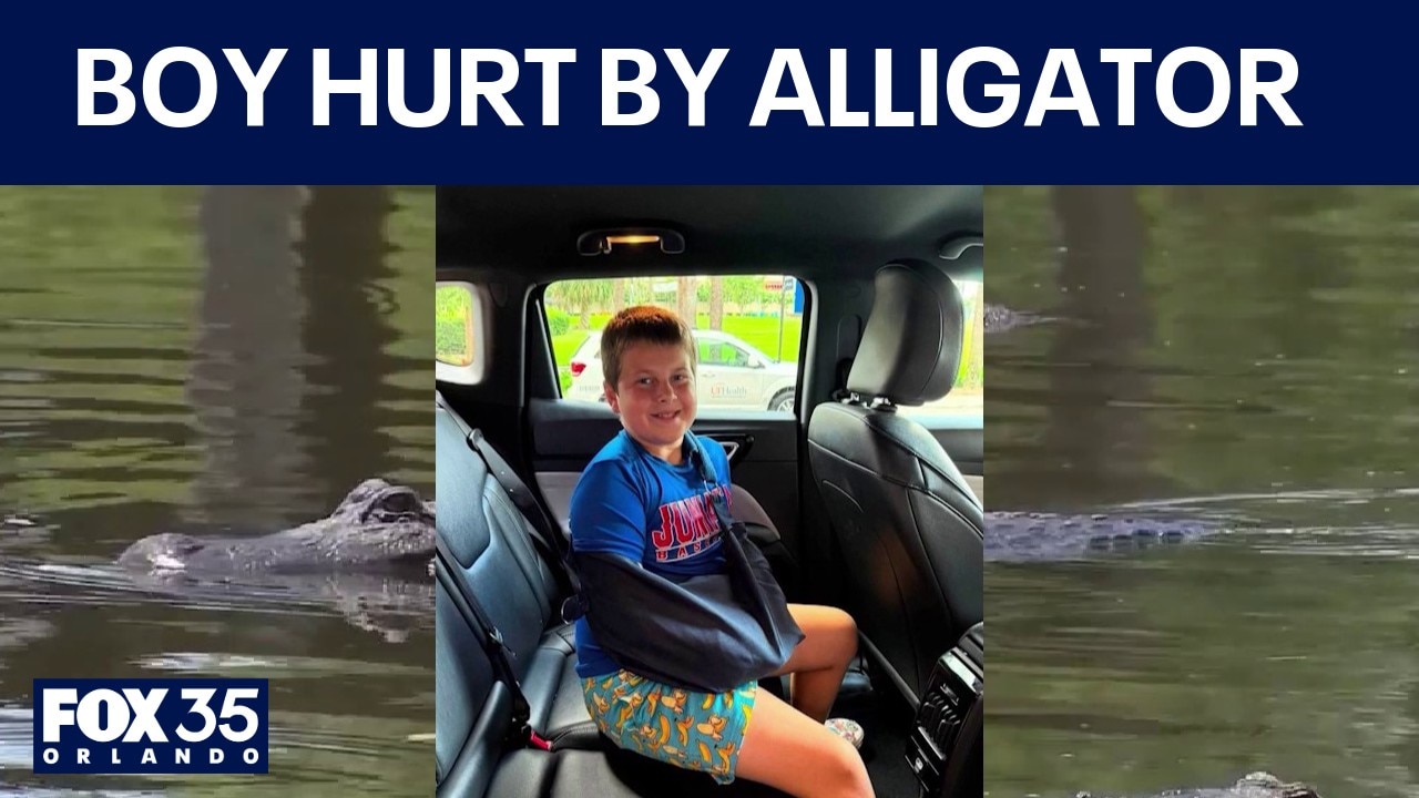 Boy attacked by alligator during Florida father-son fishing trip, family says