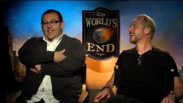 Actors Simon Pegg, Nick Frost talk about their roles in The World's End