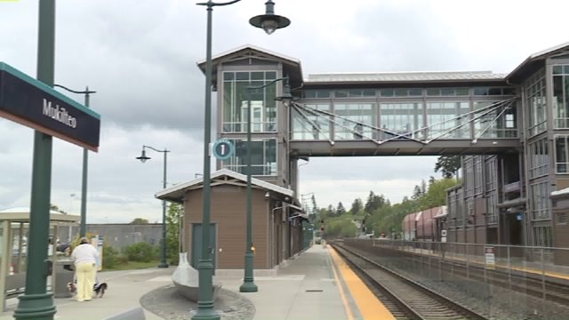 New pedestrian bridge