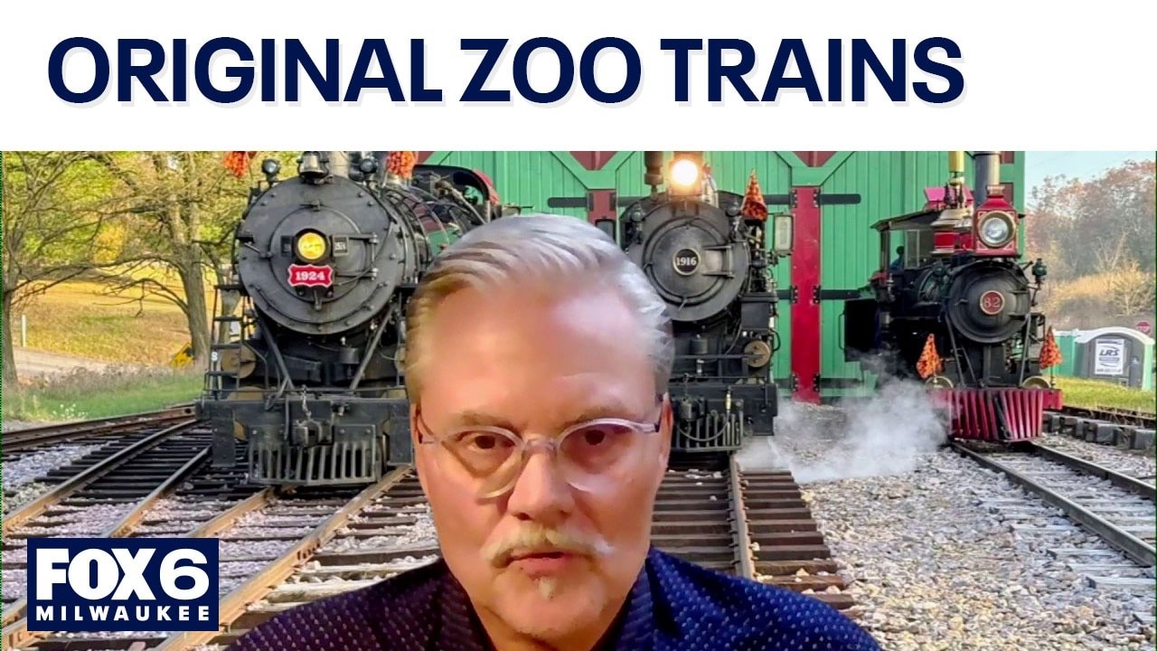 Original Milwaukee County Zoo trains reunited in the Dells