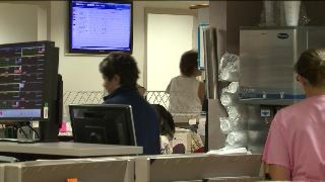 Patients held in isolation at Aurora Sinai Medical Center