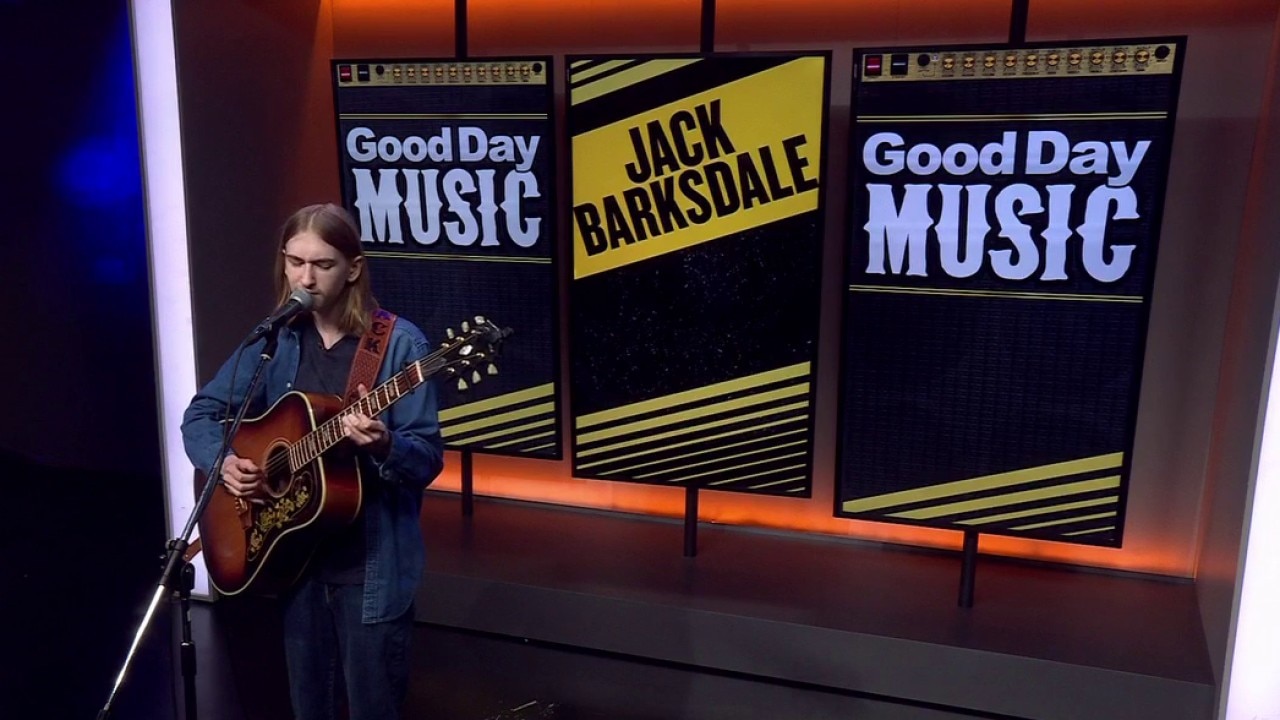 Jack Barksdale performs on Good Day Austin