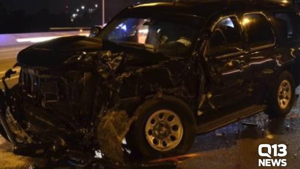 Officer hit and run