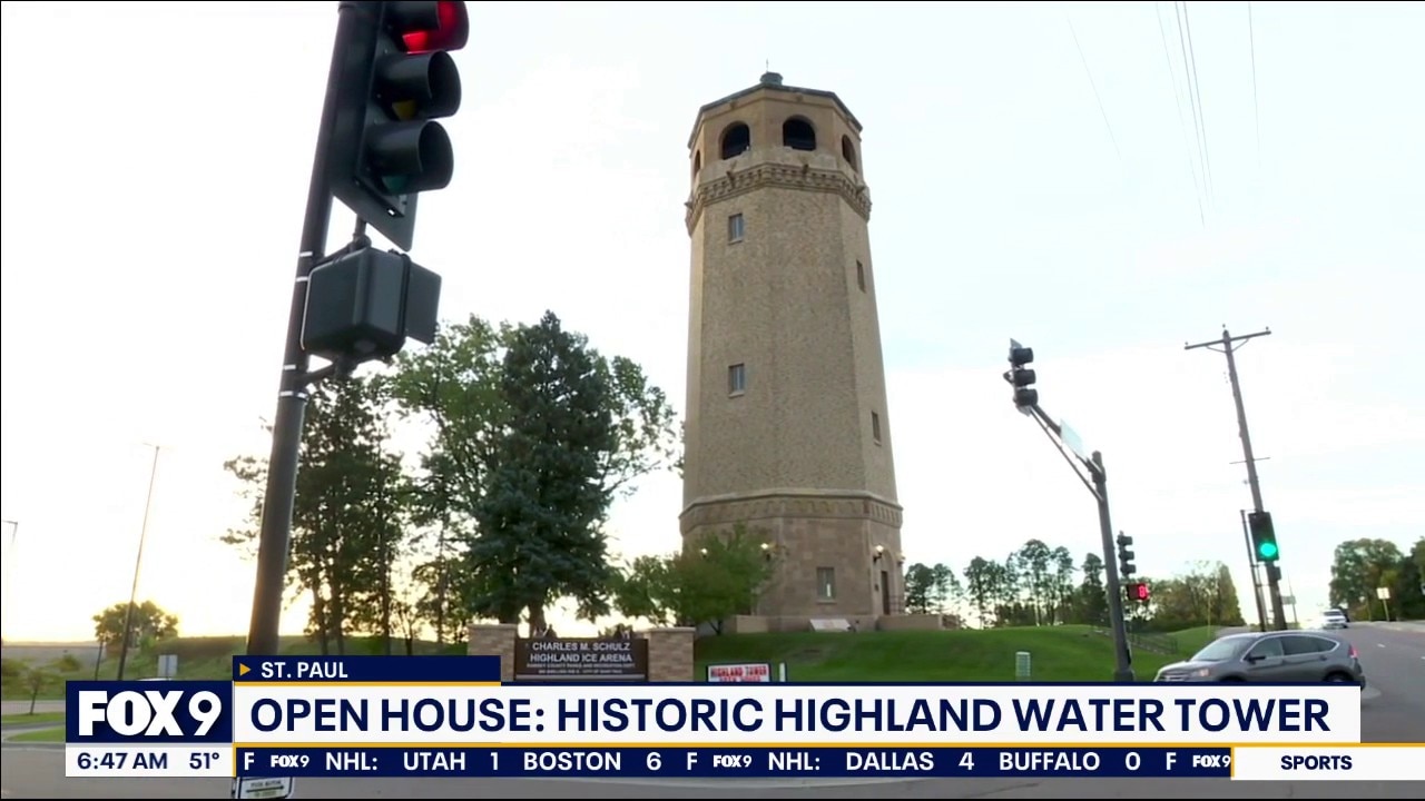 Saint Paul's Highland water tower opens for fall color views