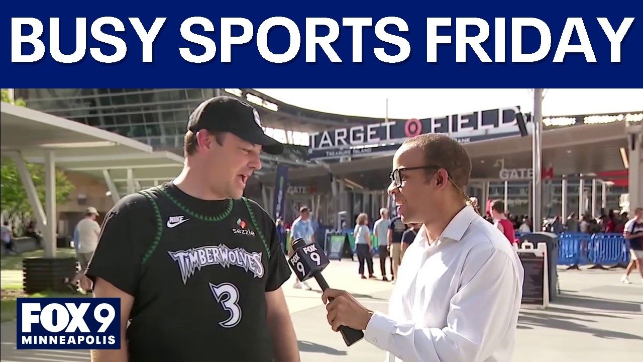 Minneapolis busy with Twins, Wolves games Friday