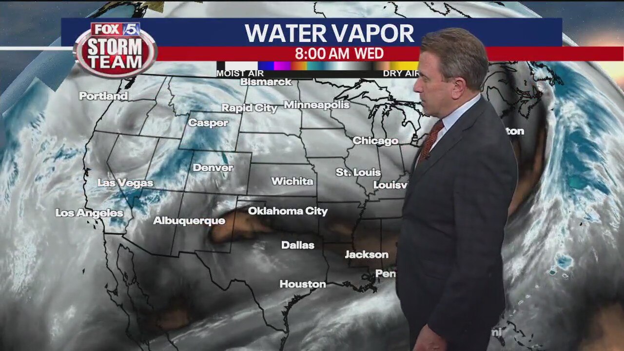 Wednesday midday weather forecast
