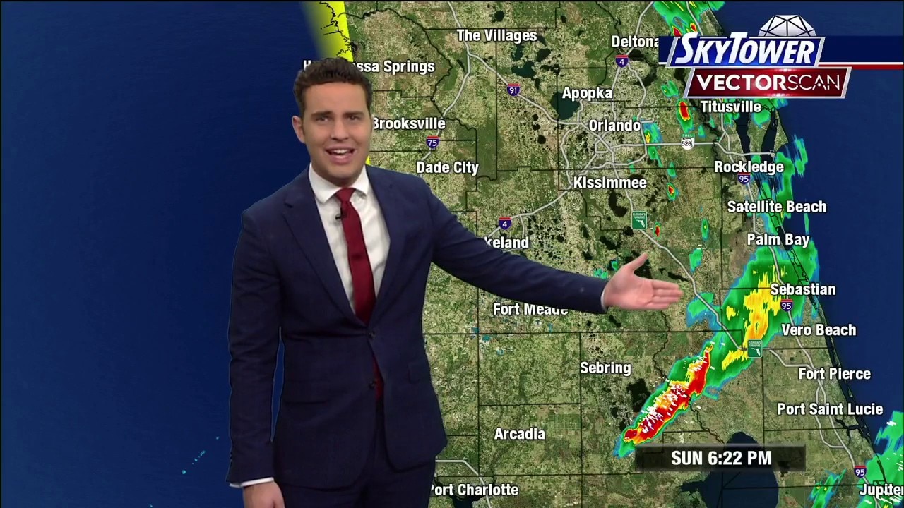 Tampa weather | Sunday evening forecast