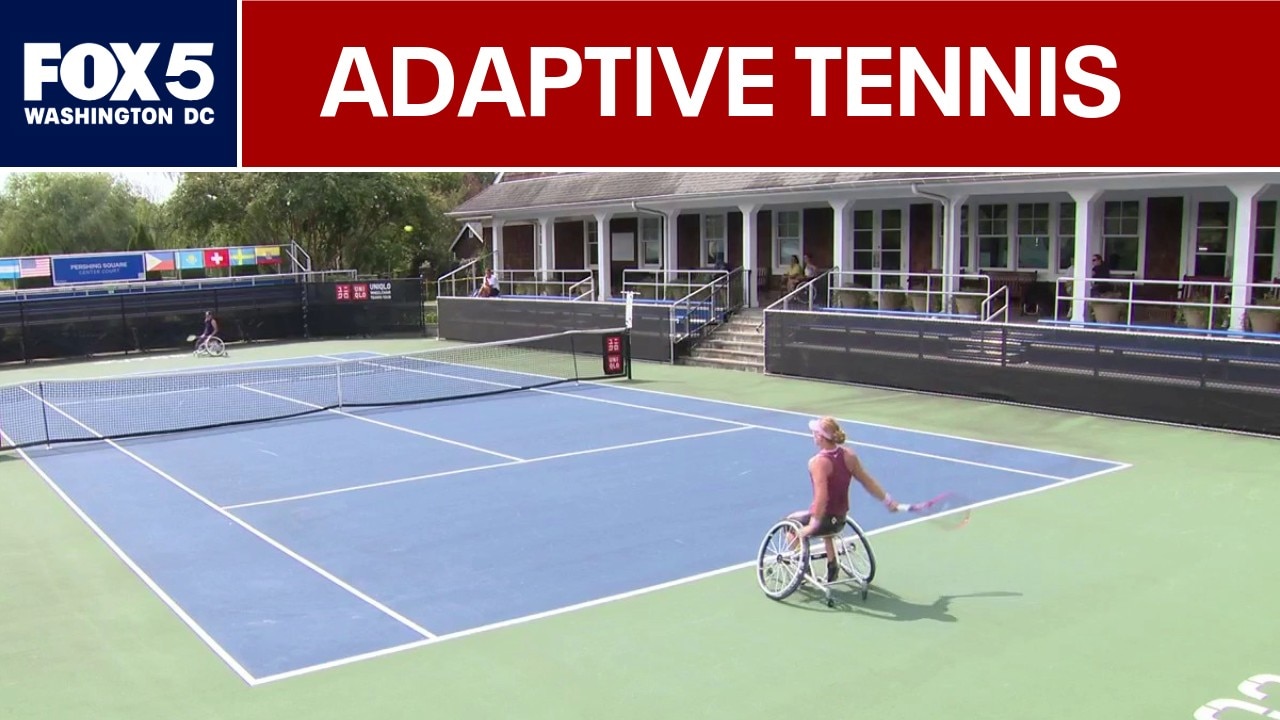 Top adaptive tennis stars compete in College Park