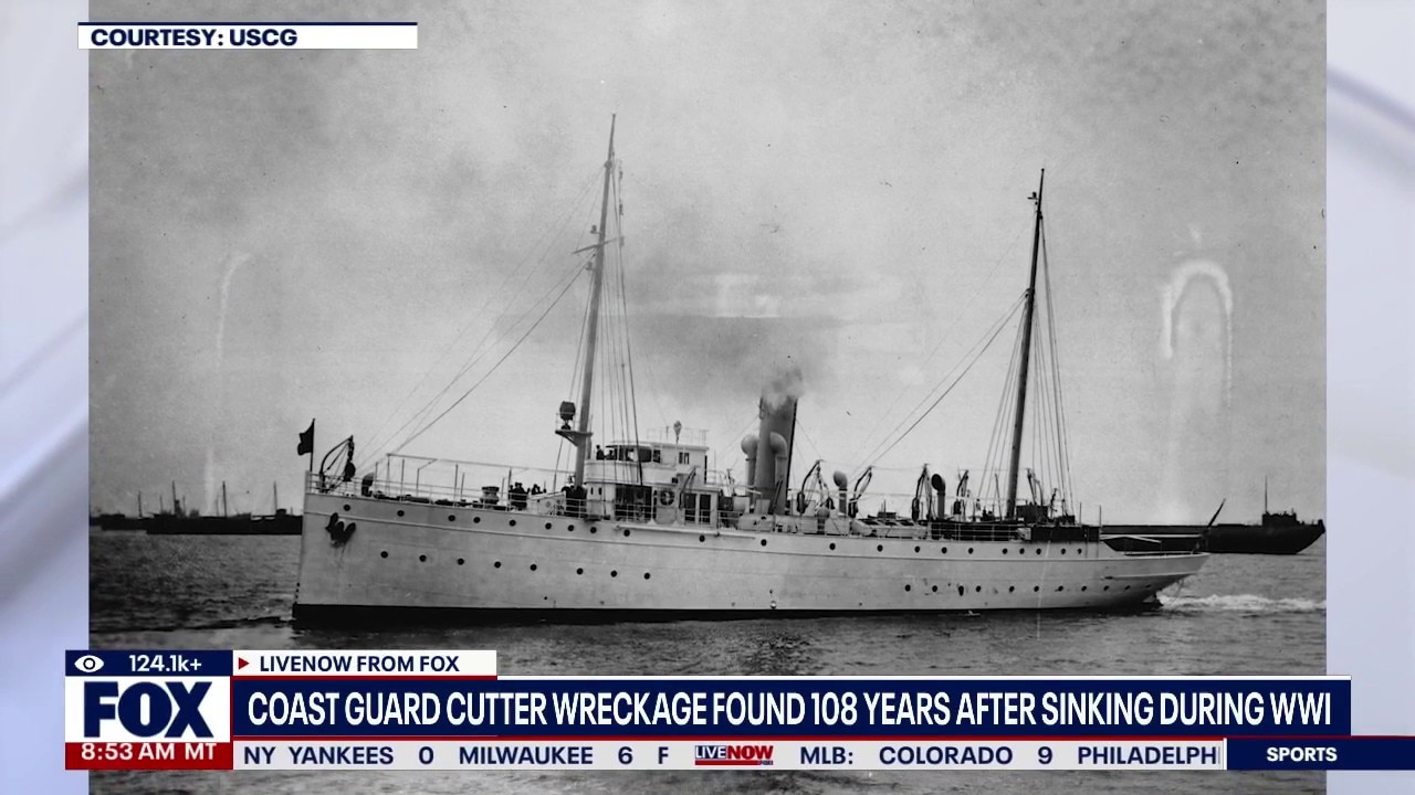 Coast Guard cutter wreckage found 108 years after sinking during WWI