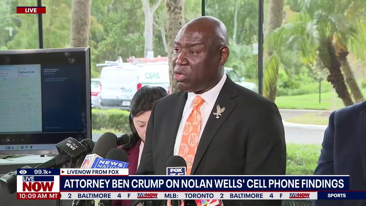 Ben Crump shares findings from Nolan Wells' cell phone