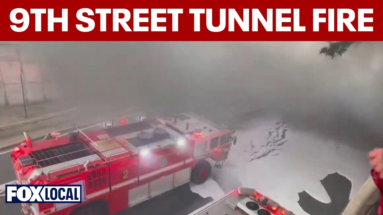 9th Street Tunnel remains closed Friday as crews make repairs