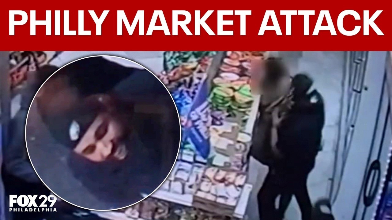 Wanted man spits on, punches woman during argument inside Philadelphia market