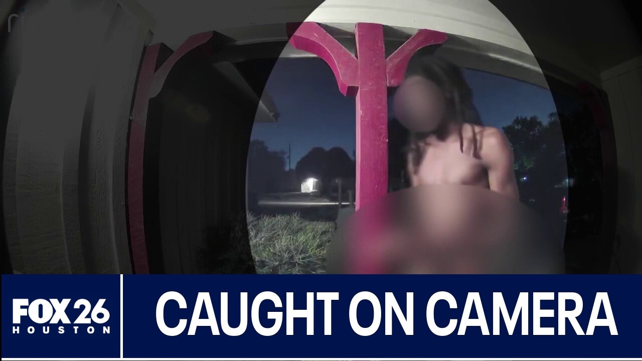 CAUGHT ON CAMERA: Naked DoorDash driver caught on camera delivering food