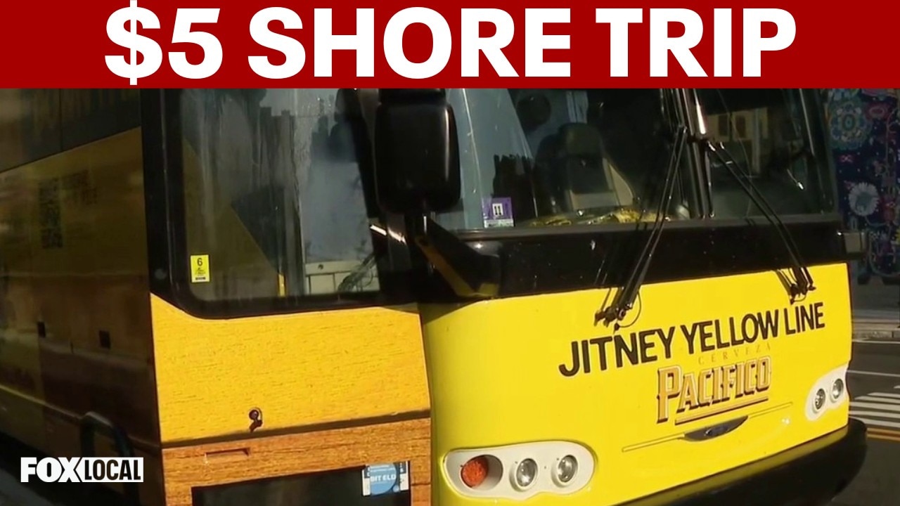 $5 shuttle bus rides from Philly to the Jersey Shore