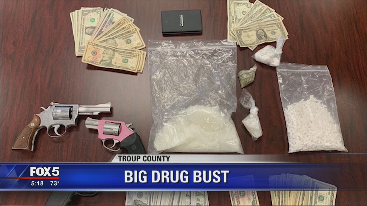 Troup County big drug bust