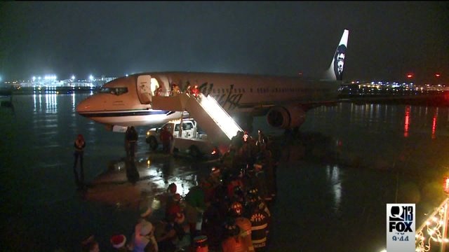 60 children flown to `North Pole` for special Christmas