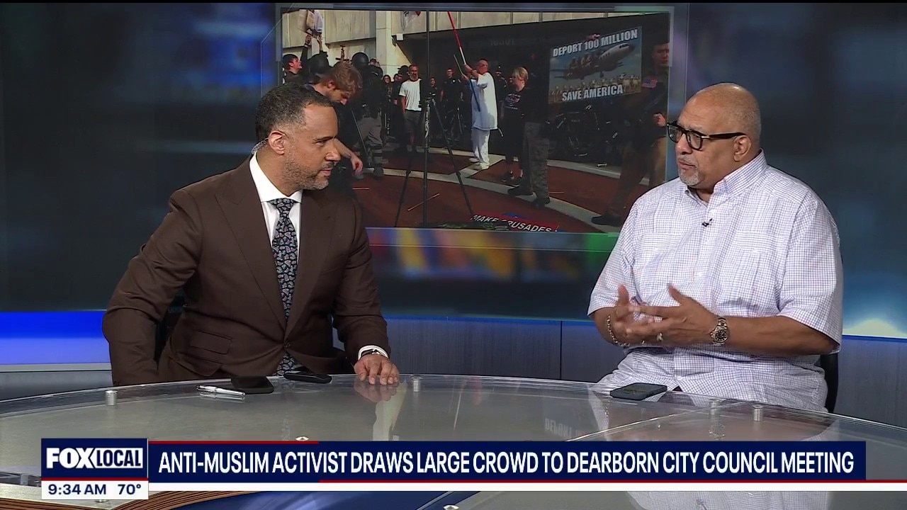 Rev. Horace Sheffield III shares thoughts on protests at Dearborn City Council meeting