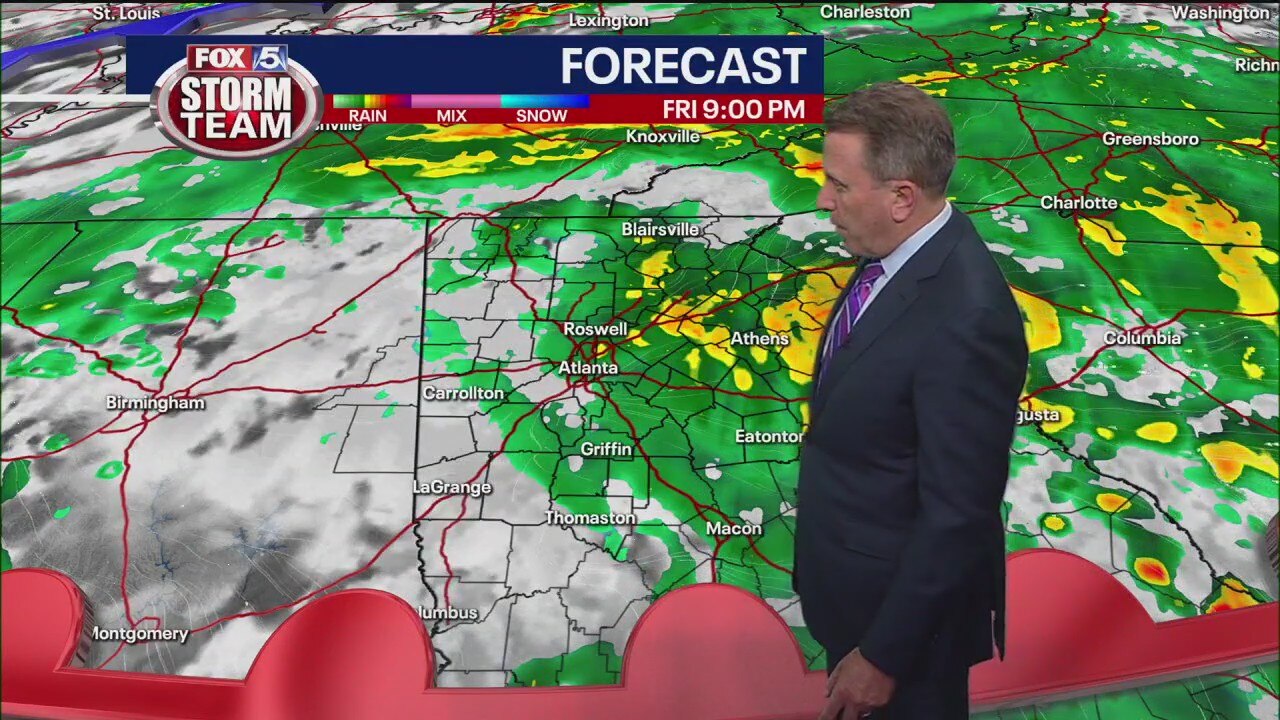 Thursday afternoon forecast