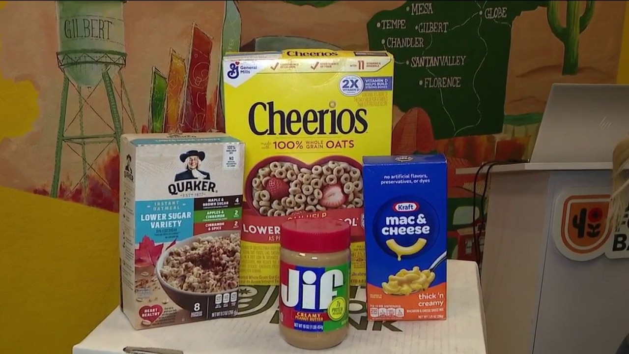 Mesa food bank collecting donations to keep families fed this school year