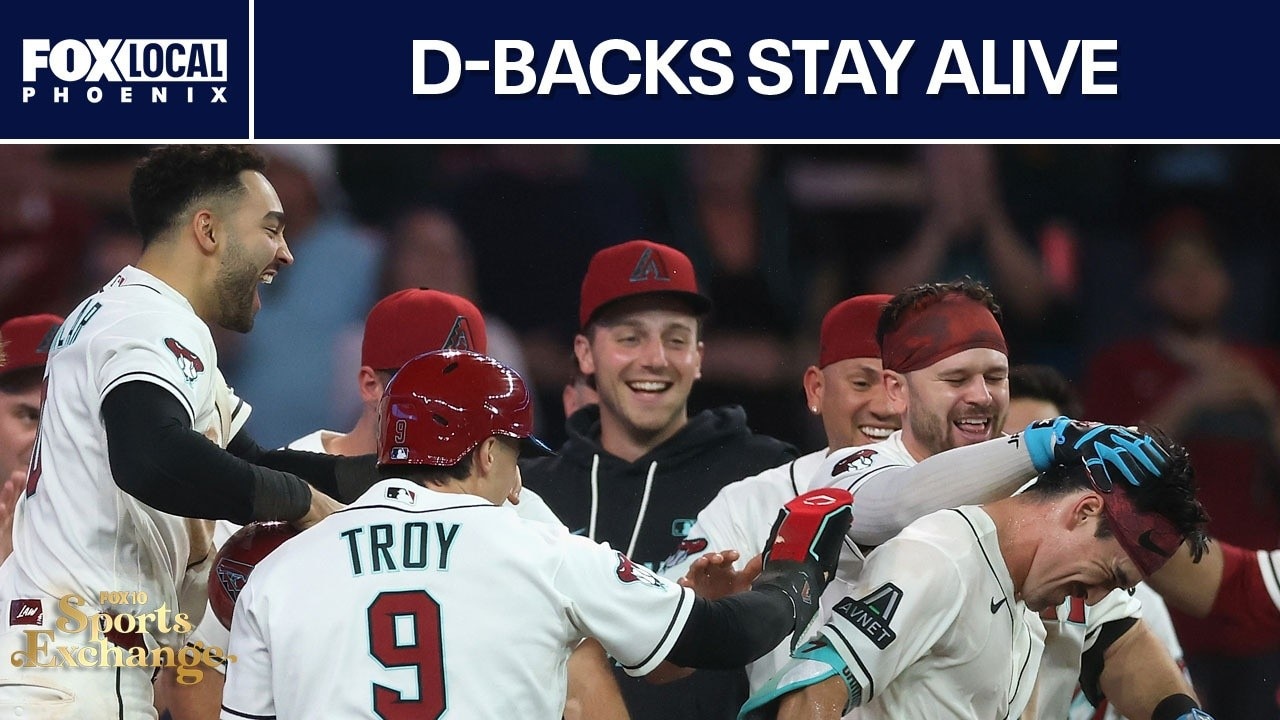 Arizona Diamondbacks major comeback, ASU Football in London | FOX 10 Sports Exchange
