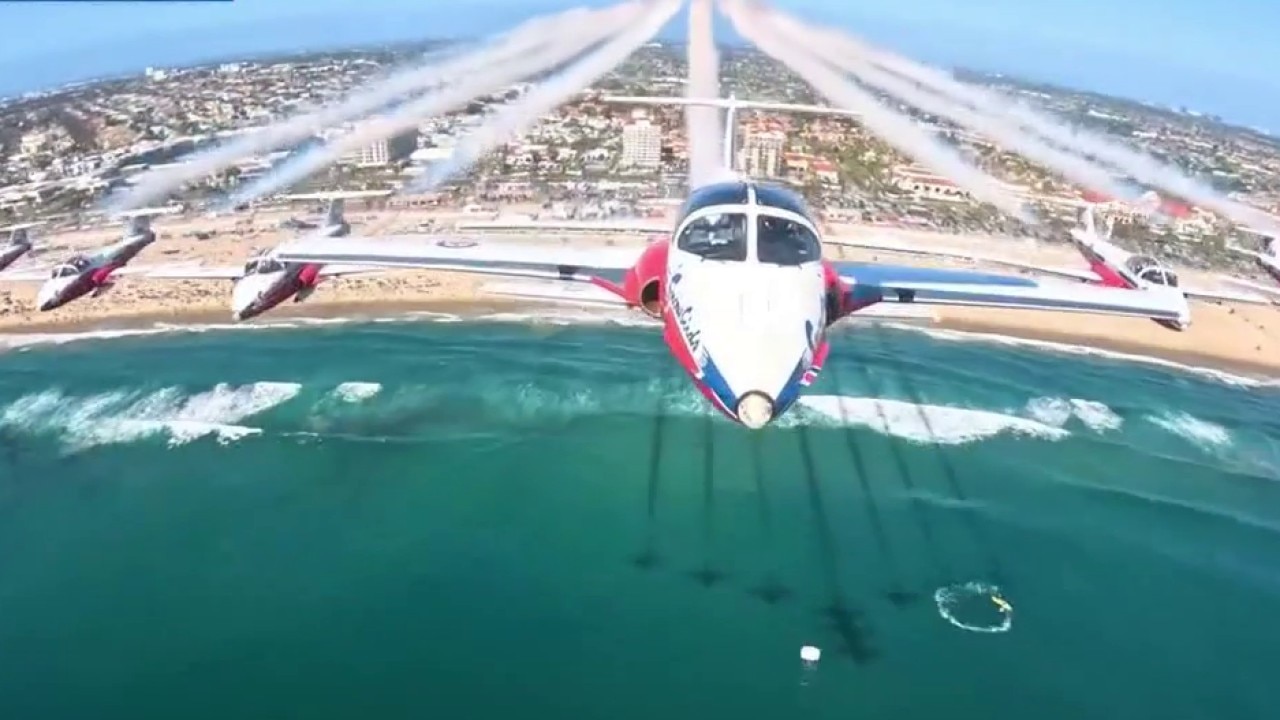 Pacific Airshow gets underway in Huntington Beach