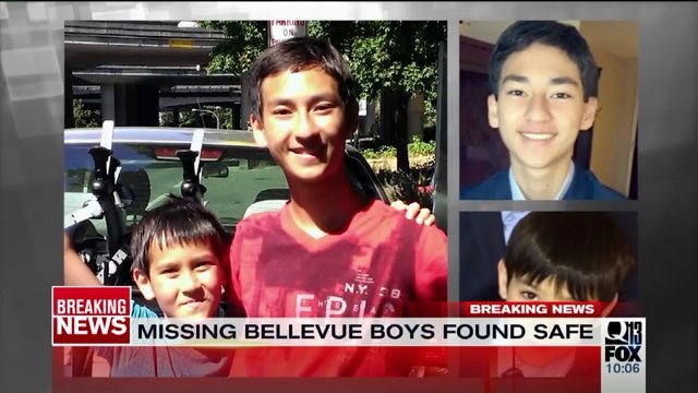 Missing Bellevue brothers found in Mexico; mom arrested