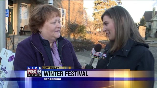 Cedarburg Winter Festival: Ice carving