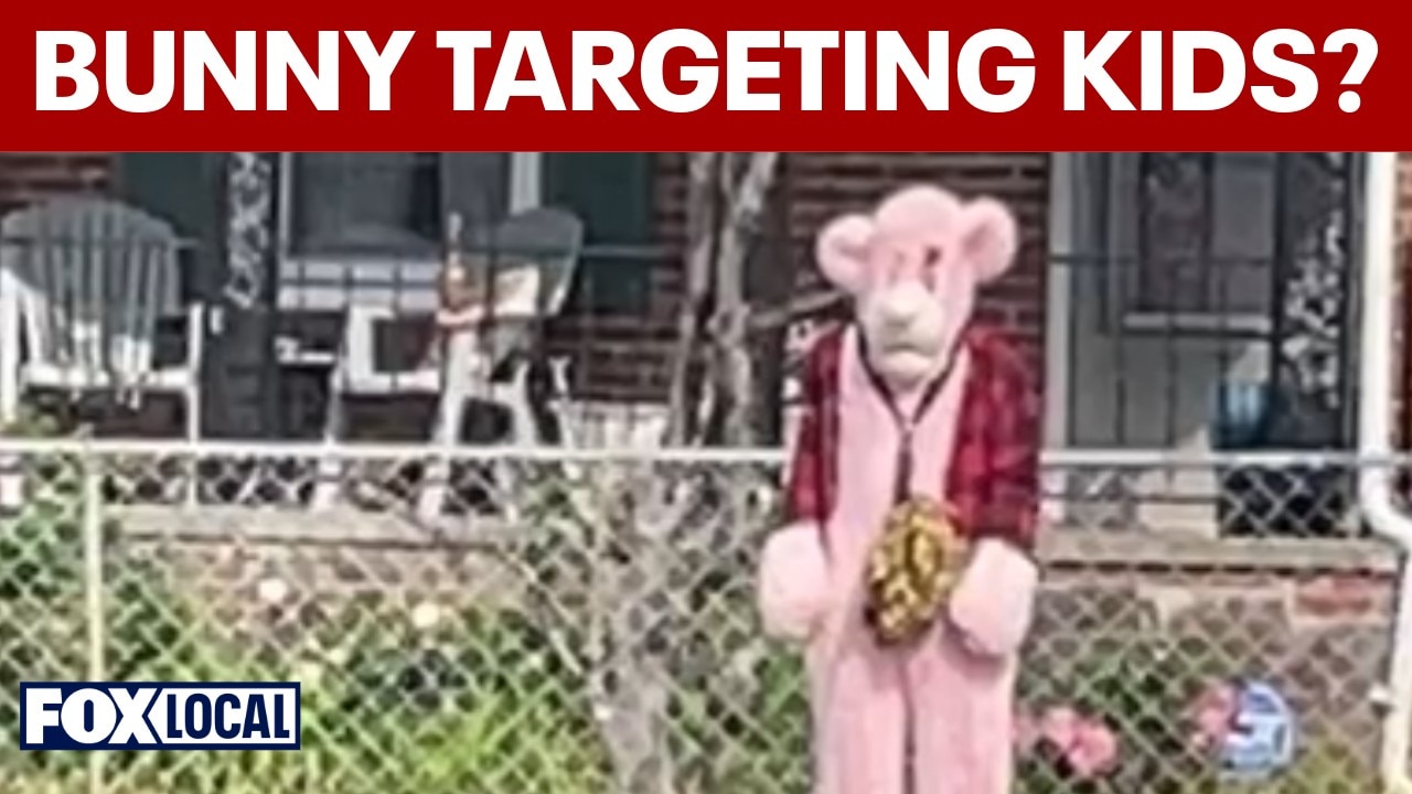 Fredericksburg police search for suspect who allegedly chased kids in bunny costume