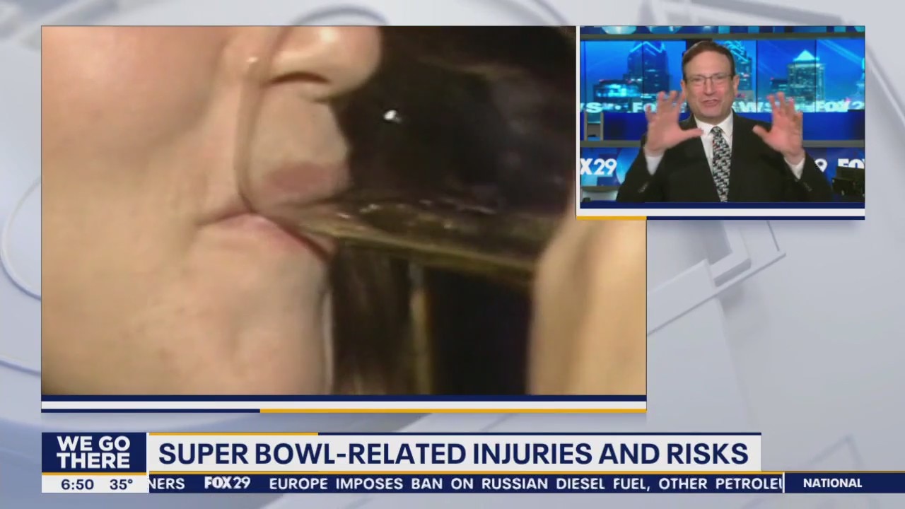 Health Watch: Super Bowl-related injuries and risks