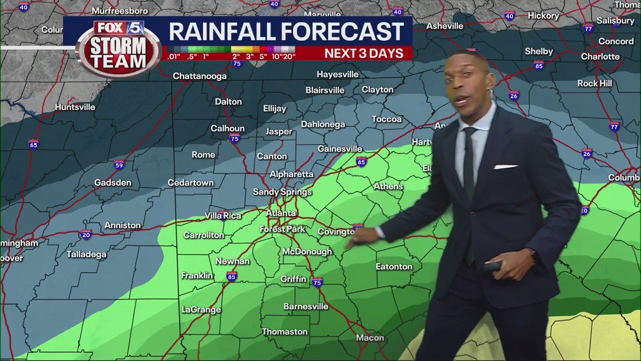 Tuesday evening forecast