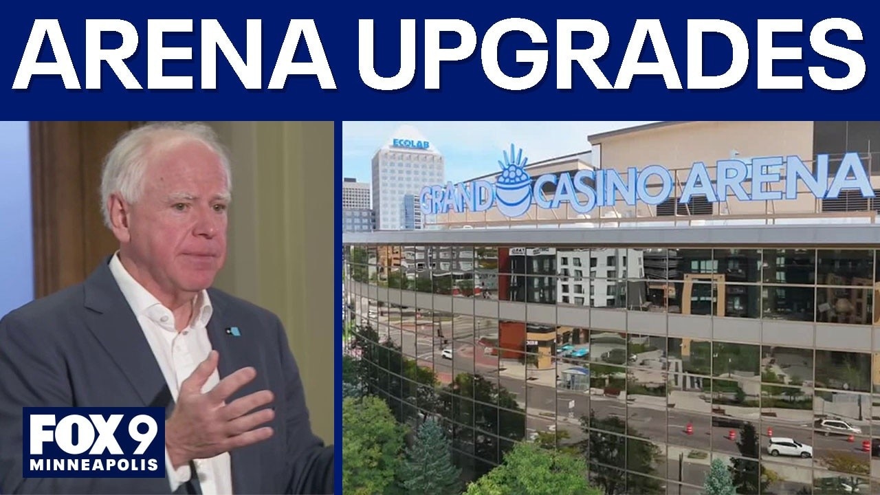 Grand Casino Arena upgrades: Gov. Walz on talks