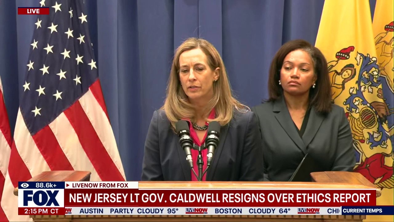 NJ lieutenant governor resigns after misconduct report