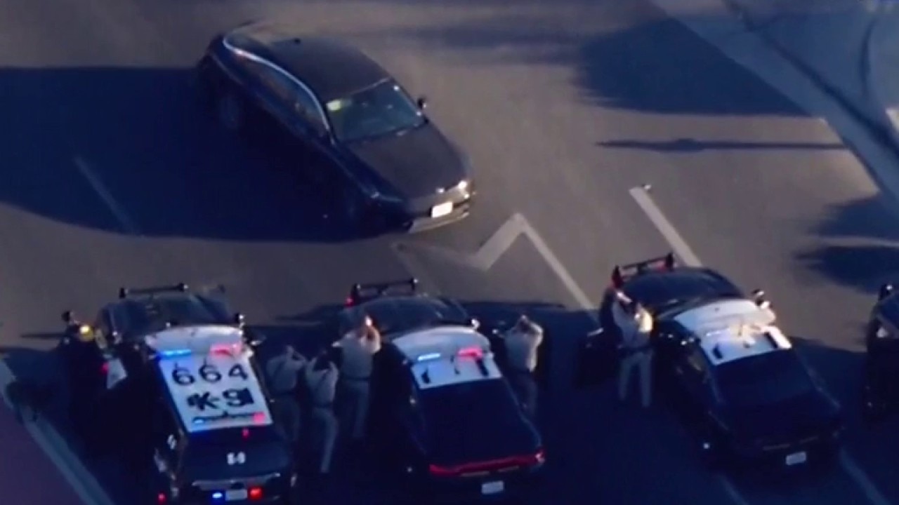 Hour-long police chase across LA County