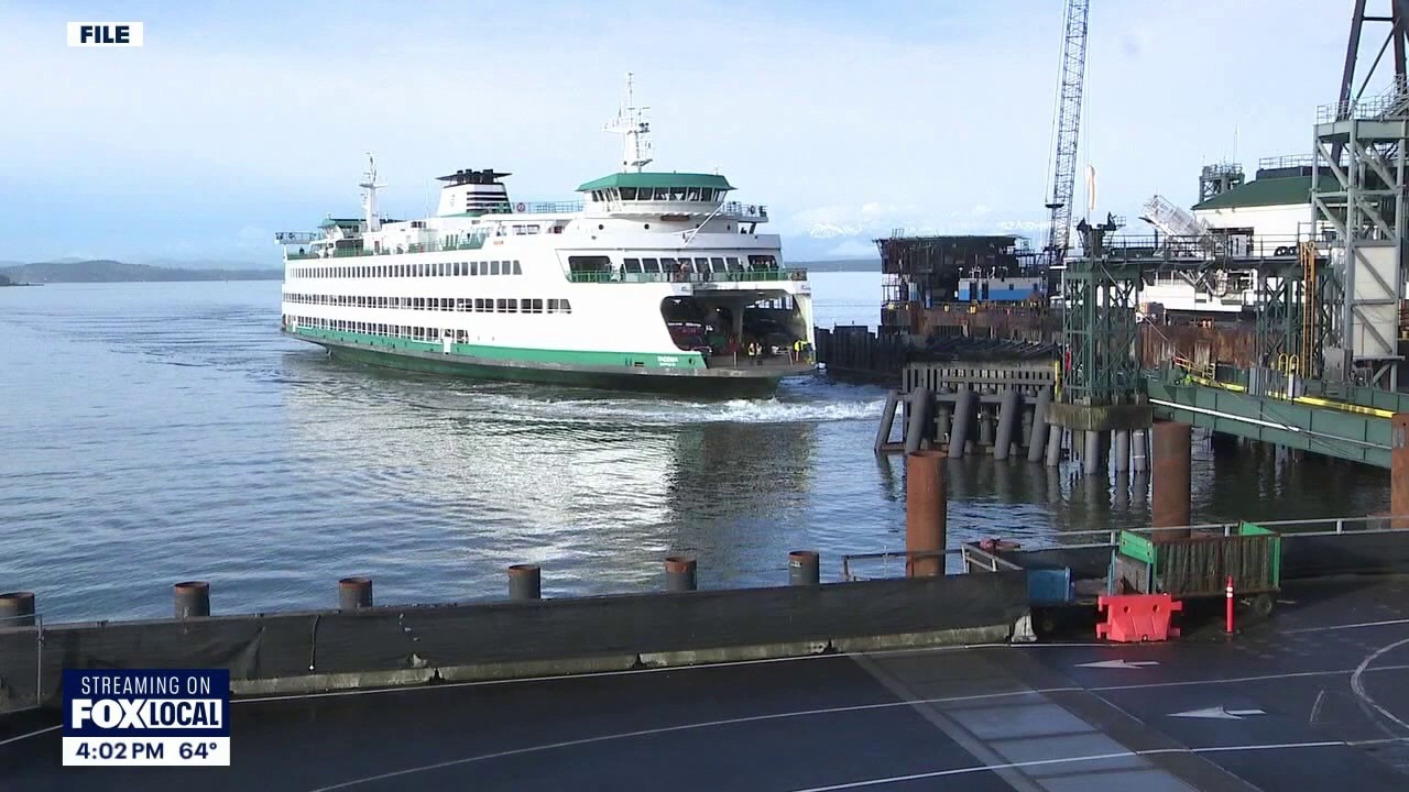 Crew sick calls cancel several Washington State Ferry routes