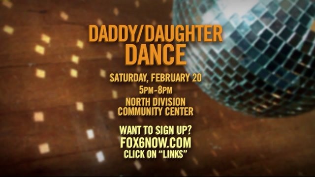 Milwaukee Recreation`s 13th annual Daddy/Daughter Dance to be held Feb. 20th