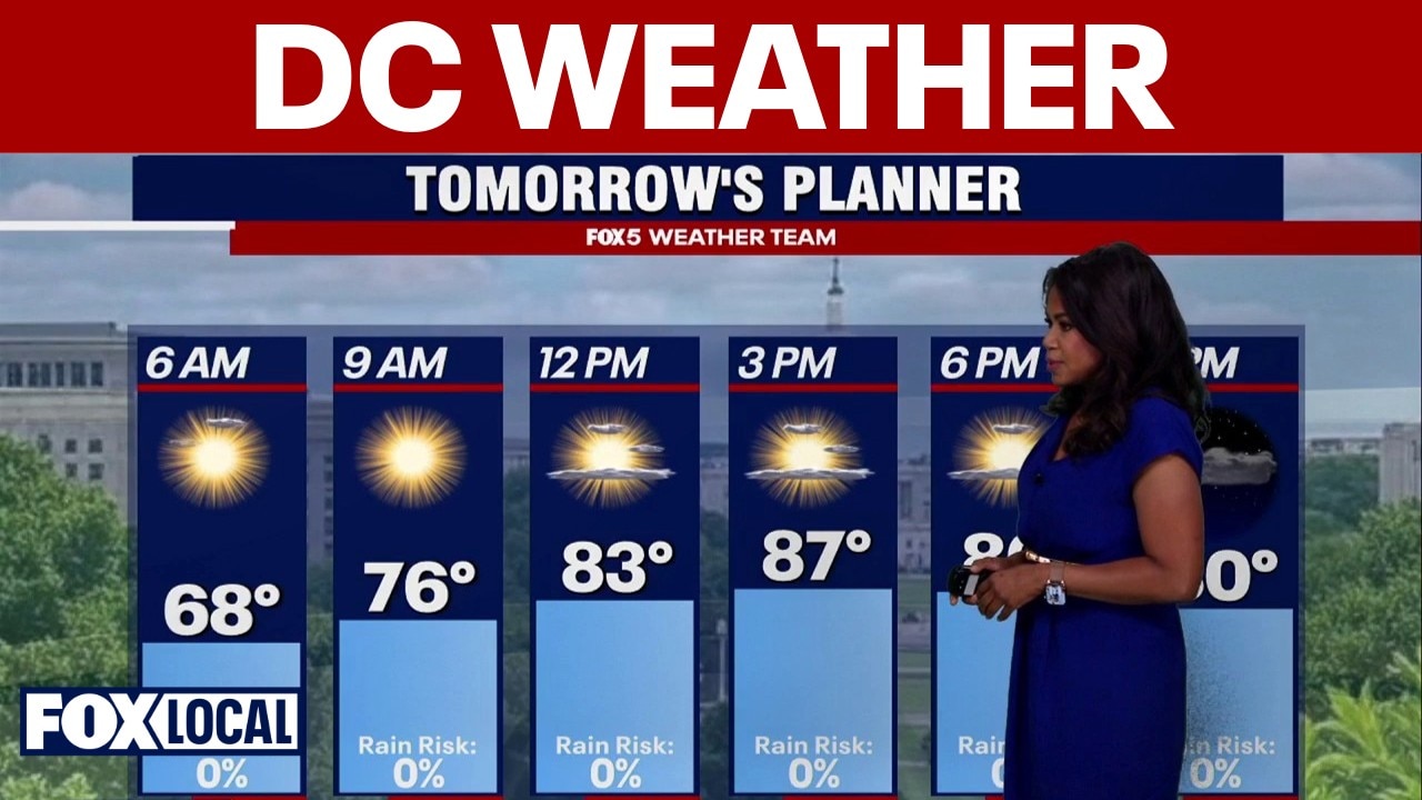 DC Weather: Beautiful Father's Day kicks off summer