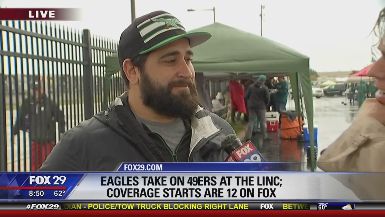 Eagles take on 49ers at home Sunday