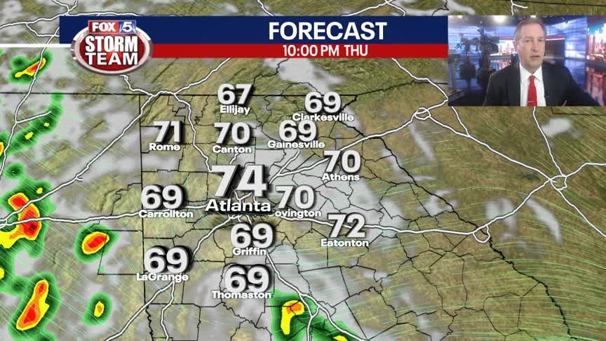 Thursday Evening Weather Update