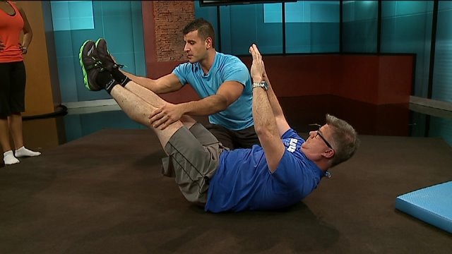Get motivated to slim down your mid-section with help from B.J. Gaddour