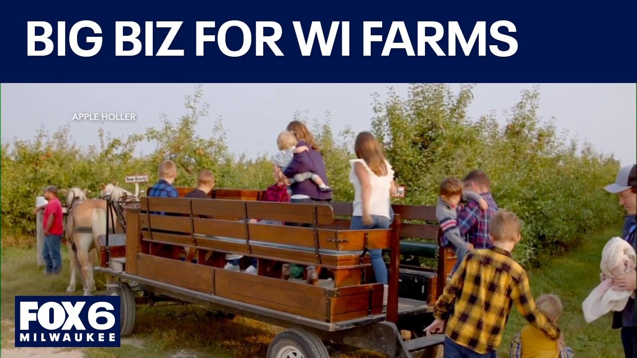 Fall brings big business to Wisconsin family farms