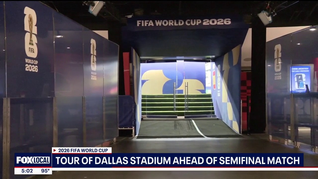 Dallas Stadium prepares for France vs Spain semifinal
