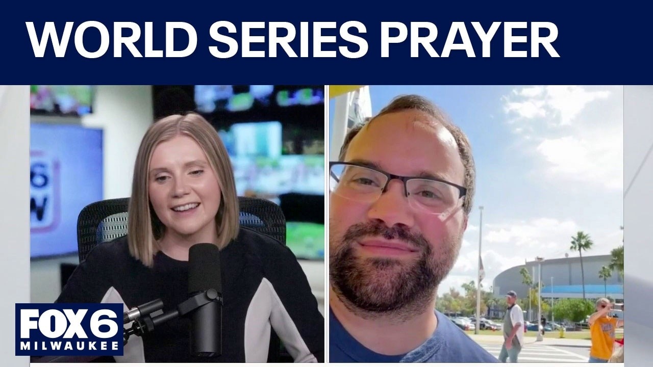 World Series: Fr. Edward Looney offers prayer for Crew