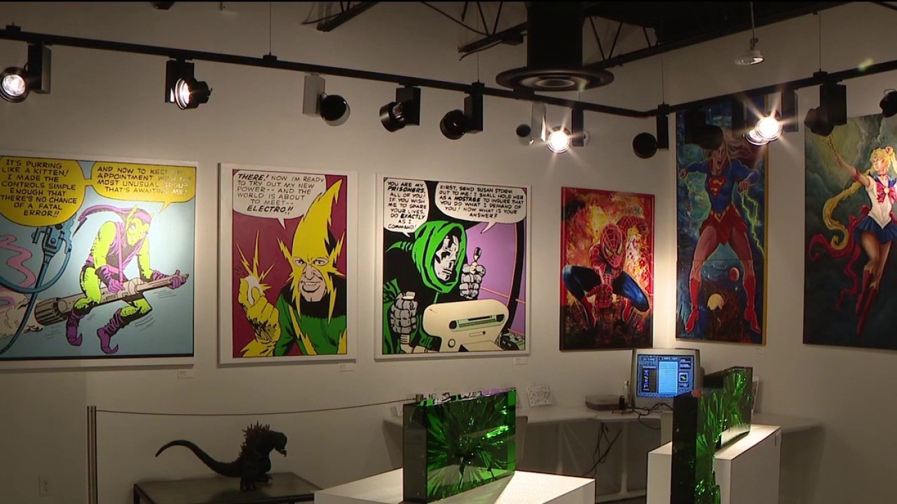 Graphic art on display in St. Petersburg