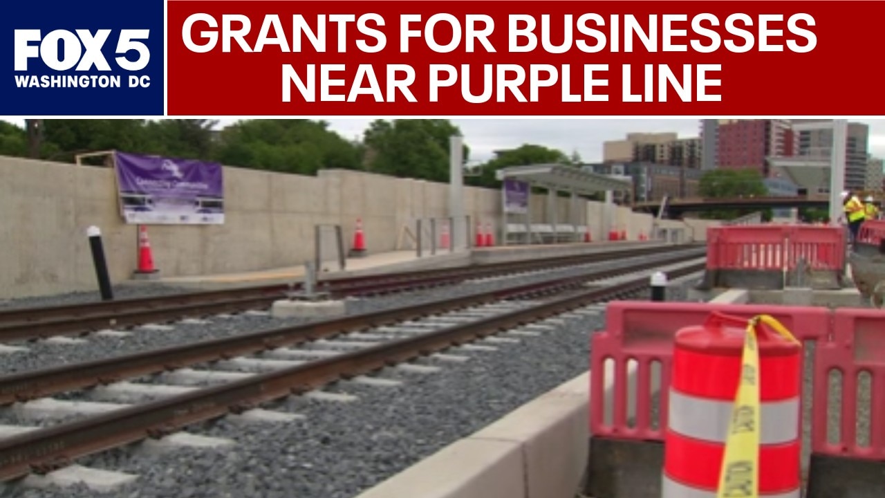 Maryland offers grants to struggling businesses as Purple Line nears completion