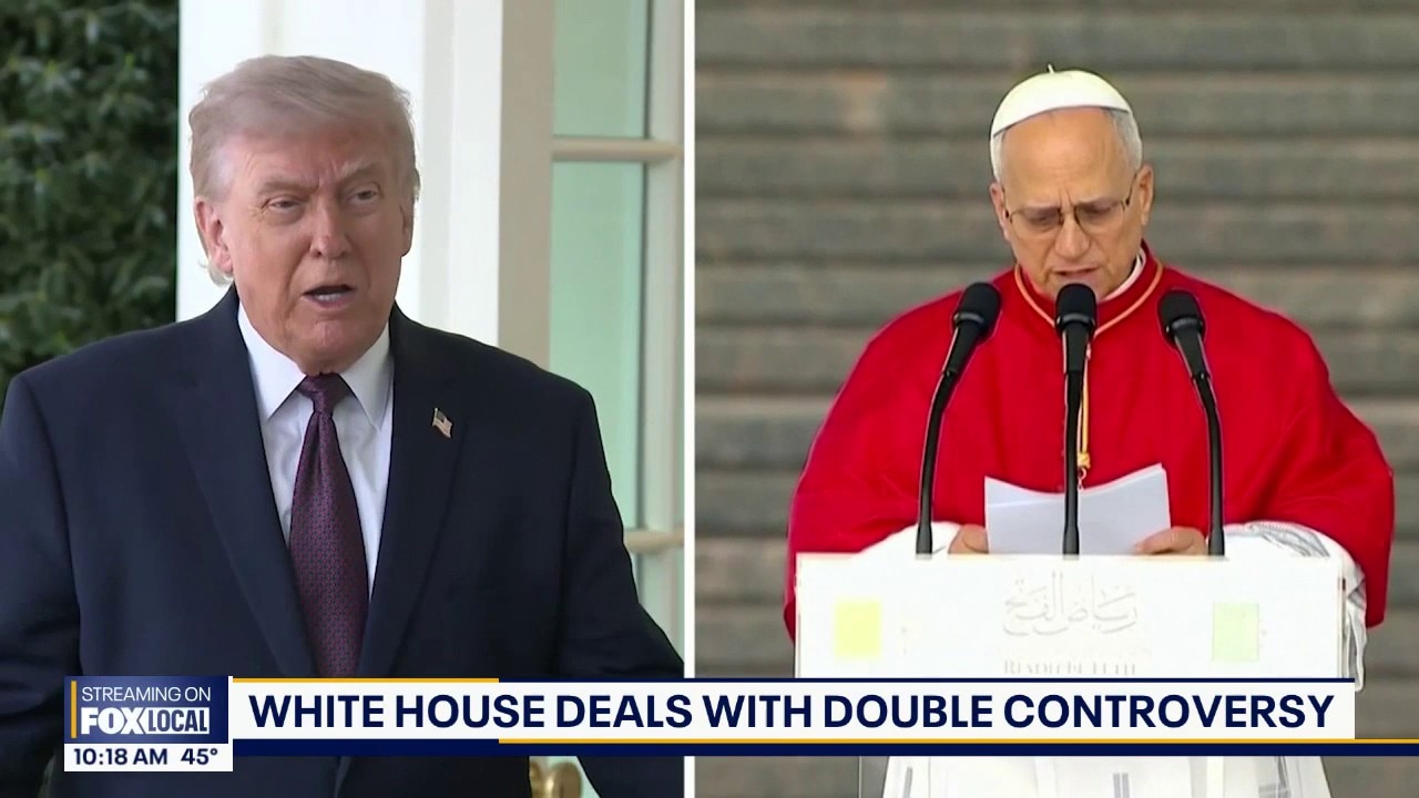 White House deals with double controversy: Trump, Iran, the Pope