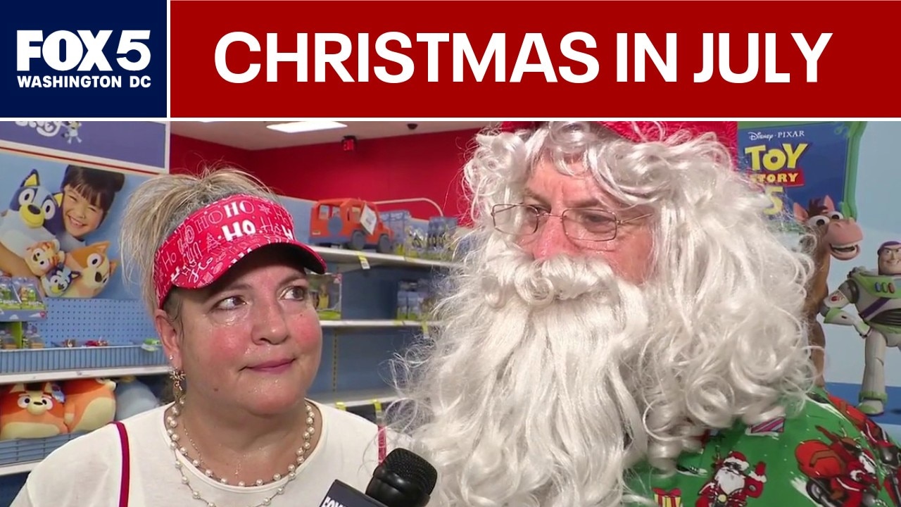 Christmas in July for kids from the Children’s Inn