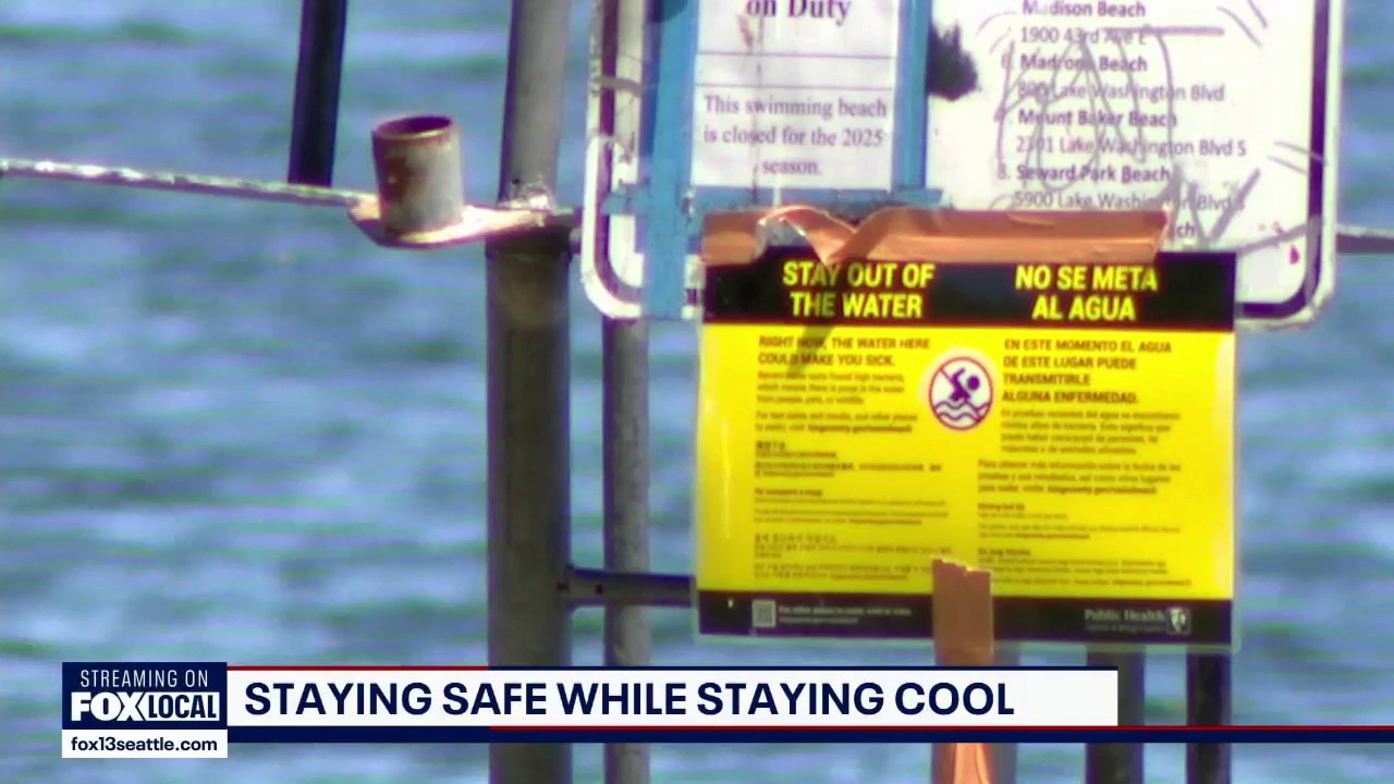 Officials warn of dangerous waters during heat wave