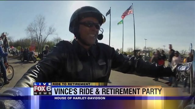 Ride to Retirement makes its way to the House of Harley-Davidson