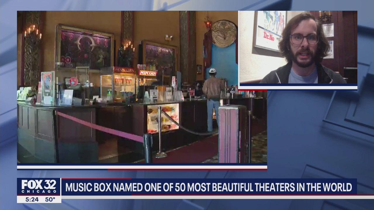 Music Box named one of the 50 most beautiful theaters in the world