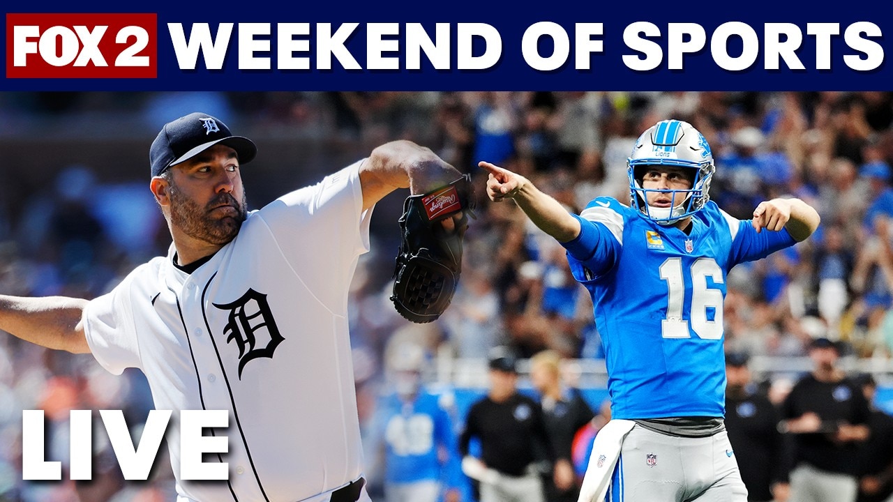 Big weekend of Detroit sports - Lions win, Verlander's final start